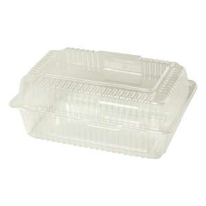 Posuda s poklopcem PET 200x140x85 mm prozirna [500 kom/pak]