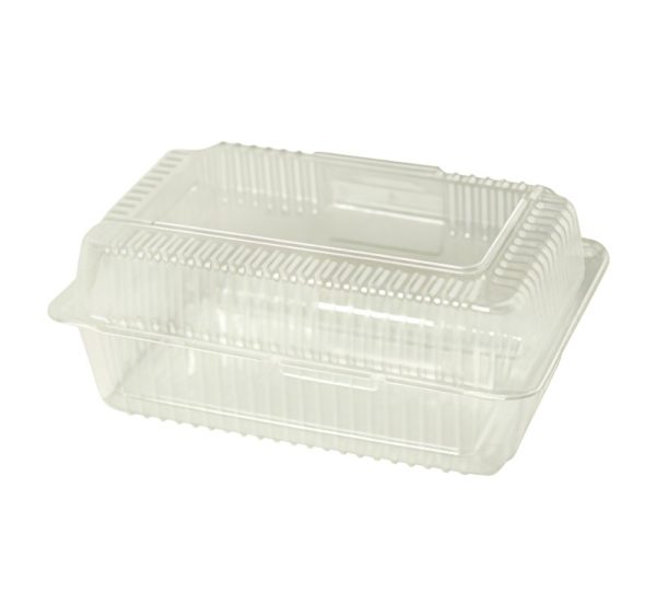 Posuda s poklopcem PET 200x140x85 mm prozirna [500 kom/pak]
