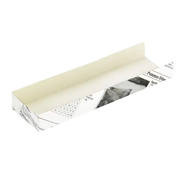 Ladica hot dog 180x40x20 mm newspaper 50 kom