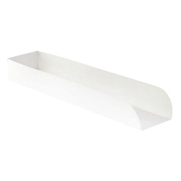Ladica hot dog 180х40х200 mm bijela 50 kom
