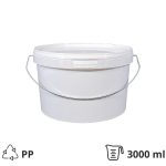 Kantica PP 3000 ml za poklopcem s ručkom [5 kom/pak]