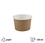 Papirnata skodelica 120 ml kraft 50 kom