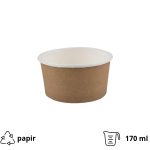 Papirnata skodelica 170 ml kraft 50 kom