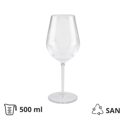 Čaša tvrda za vino 500 ml [6 kom/pak]