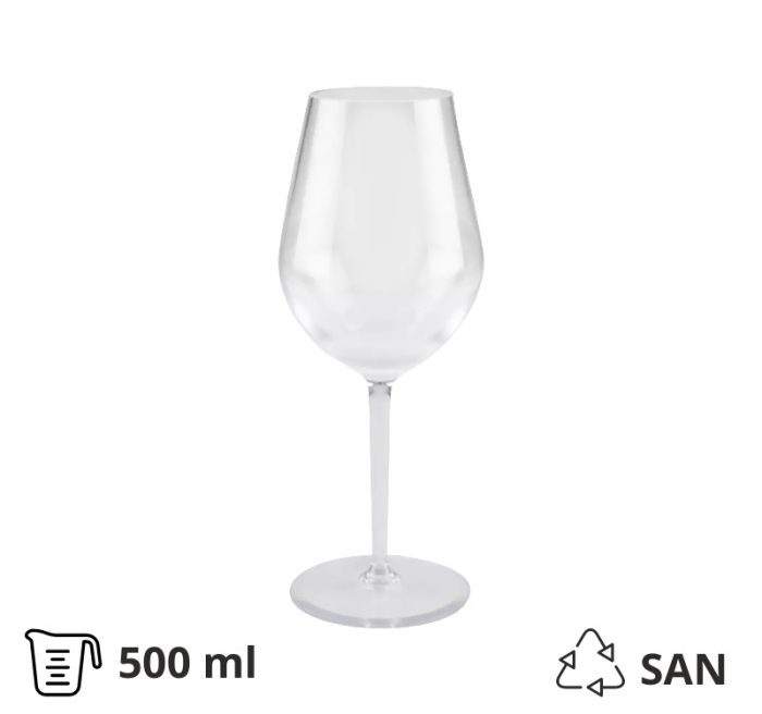 Čaša tvrda za vino 500 ml [6 kom/pak]