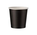 Čaša papirnata 100 (120) ml d=62 mm 1-slojna crna SUP 50 kom