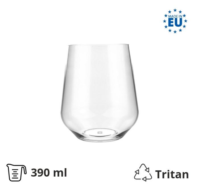 Čaša tvrda 390 ml 6 kom