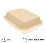 Ambalaža 1-del 240x135x75 mm XPS krema 125 kom