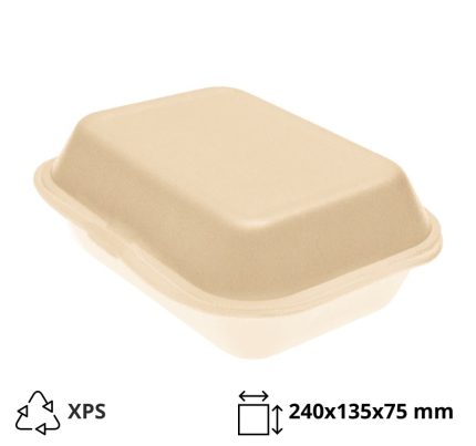 Ambalaža 1-del 240x135x75 mm XPS krema 125 kom