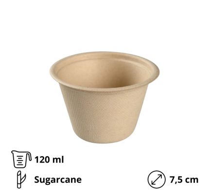 Posuda za umake  BIO (sugarcane) 120 ml 100 kom