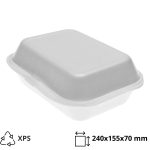 Ambalaža 1-del 240x155x70 mm XPS bijela 250 kom