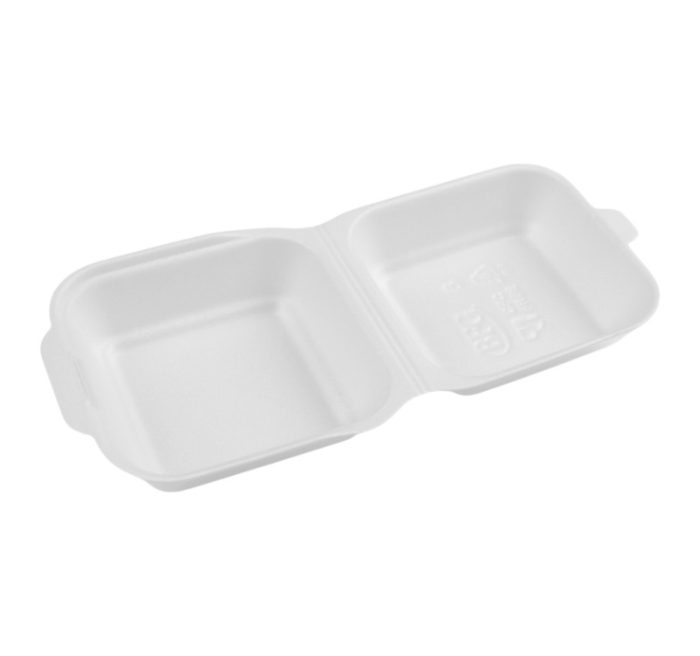 Burger ambalaža 150x150x70 mm XPS bijela 500 kom