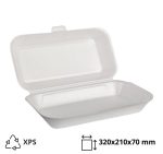 Ambalaža 1-del 320х210х70 mm XPS bijela 100 stv