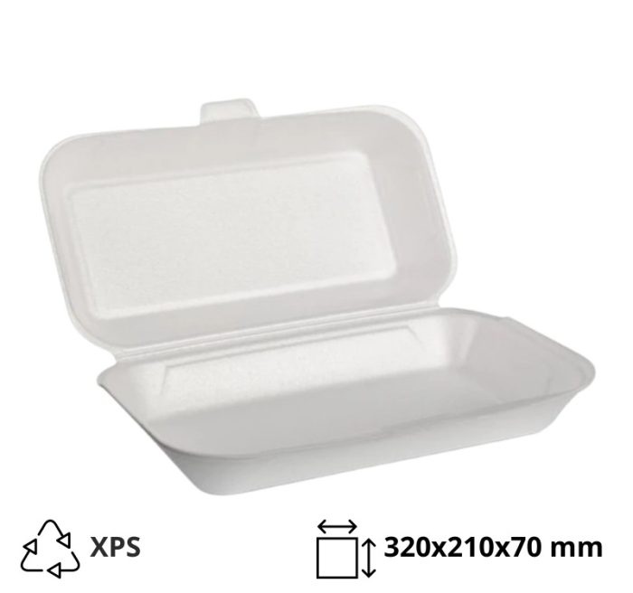 Ambalaža 1-del 320х210х70 mm XPS bijela 100 stv