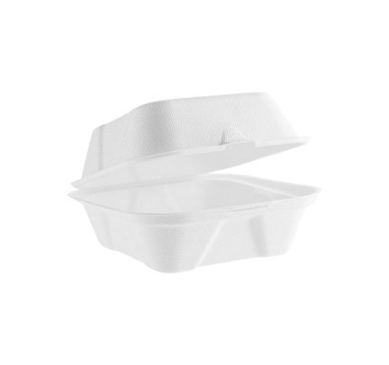 Kutija za humburger PULP ECO 150x150x78 mm bijela 50 kom