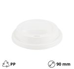 Poklopac s rupom PP d=90 mm bijeli 100 kom