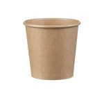 Čaša papirnata 100 (120) ml d=62 mm 1-slojna, kraft SUP, 50 kom