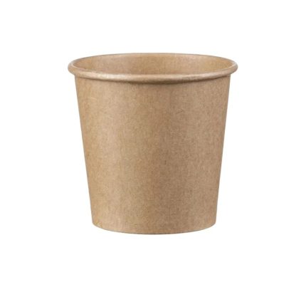 Čaša papirnata 100 (120) ml d=62 mm 1-slojna, kraft SUP, 50 kom