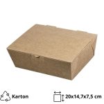 Kutija s poklopcem 20x14x7,5 cm 25 kom