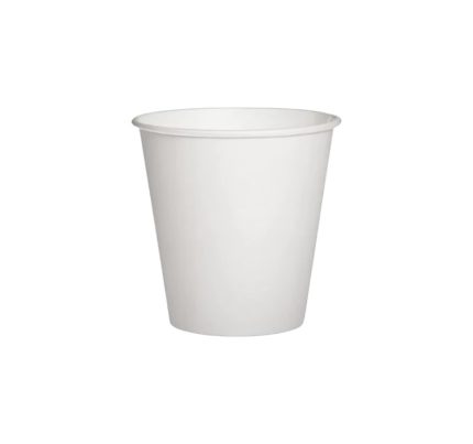 Čaša papirnata 50 (60) ml d=52 mm 1-slojna bijela, 100 kom