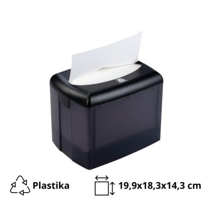 Dozator za papirnate salvete Interfold 12,9×18,3×14,3 cm