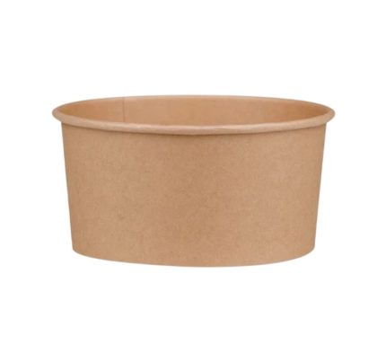 Papirnata posuda 1100 ml d=150 mm kraft bez poklopca 50 kom