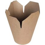 Papirnata posuda za WOK 950 ml kraft 25 kom