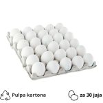 Ladica za 30 jaja pulpa kartona, siva [125 kom/pak]