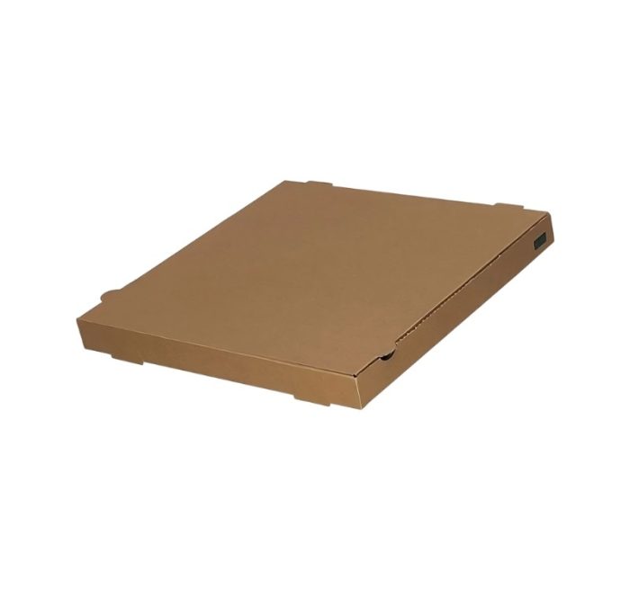 Kutija za pizzu 28х28х4 cm kraft [100 kom/pak]