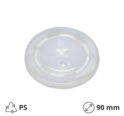 Poklopac raven sa rupom PS d=90 mm 100 kom