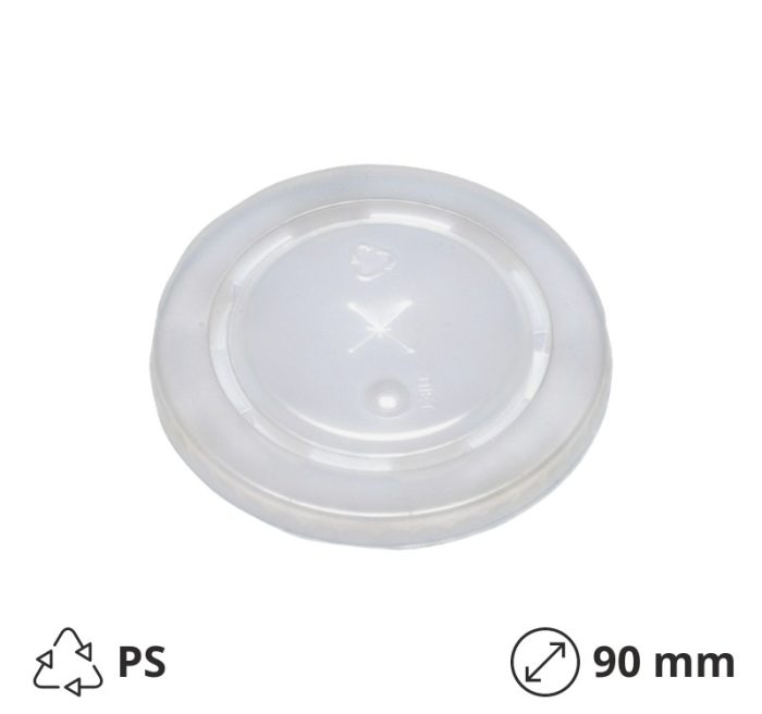 Poklopac raven sa rupom PS d=90 mm 100 kom