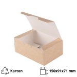 Papirnata kutija 150х91х71 mm kraft 25 kom