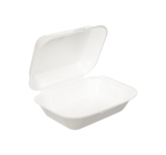 Burger ambalaža 185x150x75 mm XPS bijela 100 kom