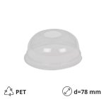 Poklopac kupola z rupom PET d=78 mm 50 kom