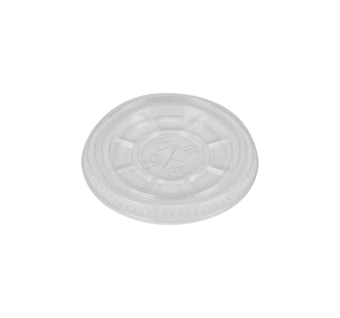 Poklopac raven sa rupom rPET d=78 mm 50 kom