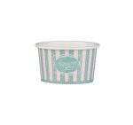 Papirnata skodelica 120 ml (4oz) ICE CREAM design d=7,7cm, h=4,8cm 50 kom