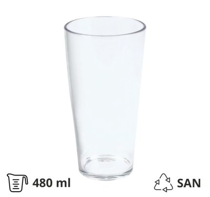 Čaša tvrda za šampanjac 480 ml 24 kom