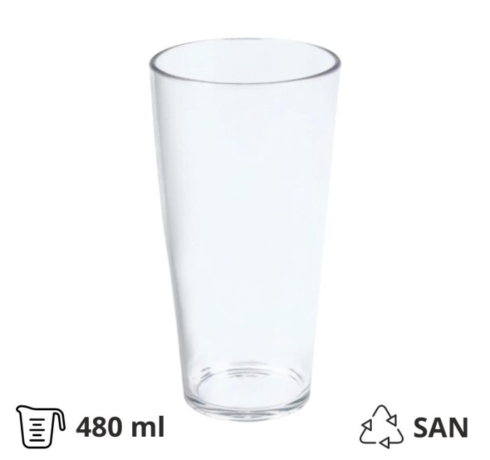 Čaša tvrda za šampanjac 480 ml 24 kom