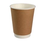 Čaša papirnata 300 (380) ml d=90 mm 2-slojna kraft SUP 25 kom