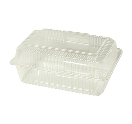 Posuda s poklopcem PET 200x140x85 mm prozirna [500 kom/pak]