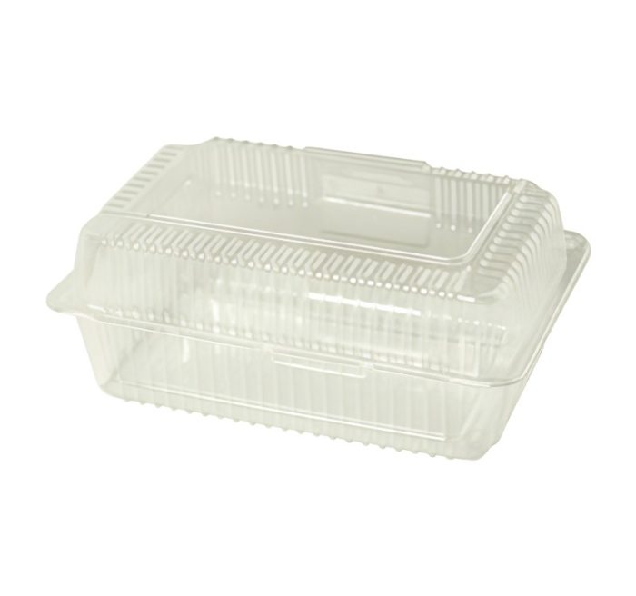 Posuda s poklopcem PET 200x140x85 mm prozirna [500 kom/pak]