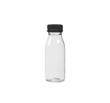 Boca PET 0,2 l d=38 mm s crnim poklopcem [100 kom/pak]
