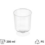 Čaša za vino PS 200 ml prozirna 250 kom