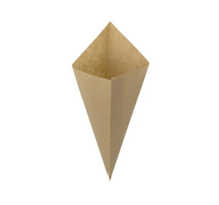 Vrećica za pomfrit 250 gr kraft 100 kom