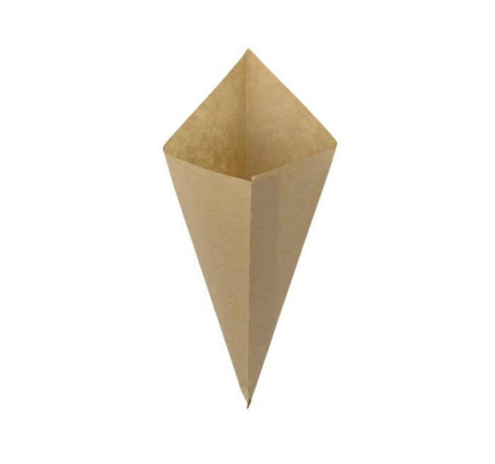 Vrećica za pomfrit 250 gr kraft 100 kom