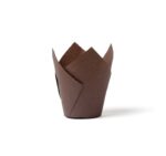 Papirnate košarice za muffine TULIP 150×150 smeđa
