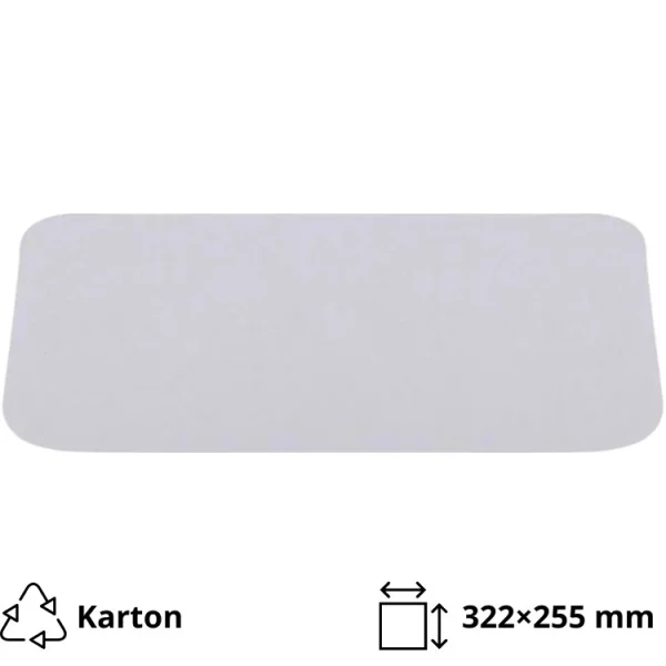 Poklopac za alu posudu 3180 ml 322×255 mm 100 kom