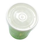 Poklopac PP za papirnatu posudu 500 ml d=98 mm [10 kom/pak]