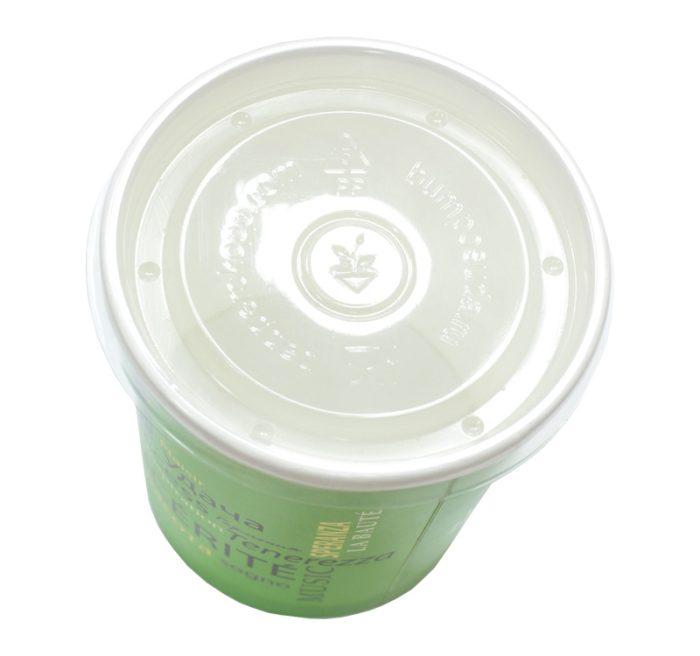 Poklopac PP za papirnatu posudu 500 ml d=98 mm [10 kom/pak]