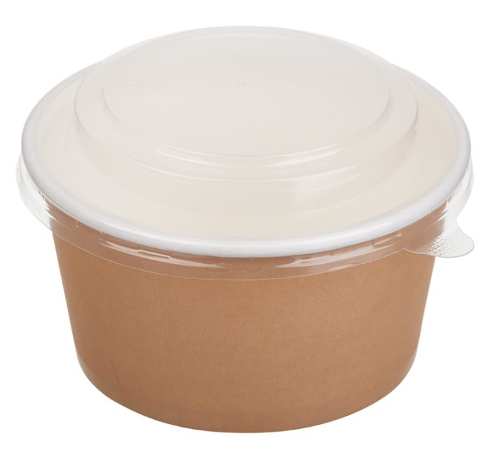 Poklopac PP za papirnatu posudu Tambien 380/520 ml d=110 mm [50 kom/pak]